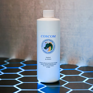 Flexbond - by Rosco® (16/ 32oz bottle) - (clear, brush on primer, adhesive, and sealant) - (for priming, sealing, and smoothing Eva Foam, Plastazote LD45®, and thermoplastics)