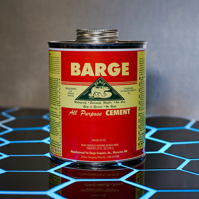 Barge All Purpose Cement 32 oz - (contact cement adhesive for gluing thermoplastics, EVA Foam, and Plastazote® LD45)