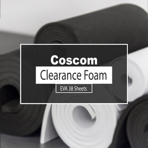 Eva 38 Clearance Foam (-Discounted Prices on Irregular or Imperfect sheets of EVA Foam)