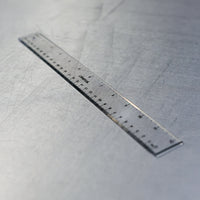 12" Clear Acrylic Ruler