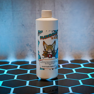 Flexbond - by Rosco® (6oz / 16oz / 32oz bottle) - (clear, brush on primer, adhesive, and sealant) - (for priming, sealing, and smoothing Eva Foam, Plastazote LD45®, and thermoplastics)