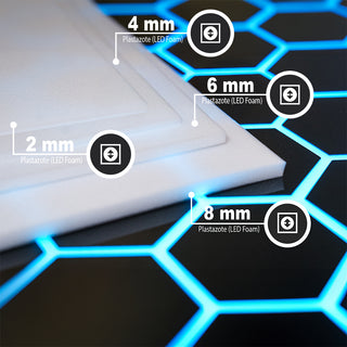 Plastazote LD45® - (Led Foam) - (Light Diffusing Sheets for Cosplay, Costuming,Craft, and Lighting Installations)