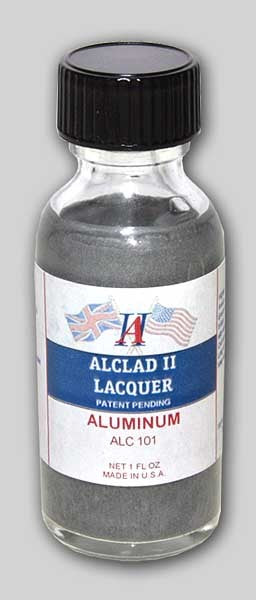 Alclad 2 Lacquer Paints – Airbrush Metallics for Plastic Models, Miniatures, Foam, Plastazote, and Thermoplastics