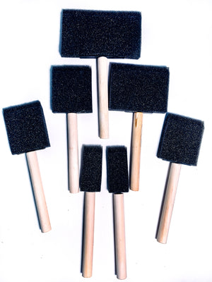 Sponge brushes (pack of 8)