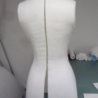 Fosshape® 600 - White - (Sew-able thermoplastic felt-like interfacing)