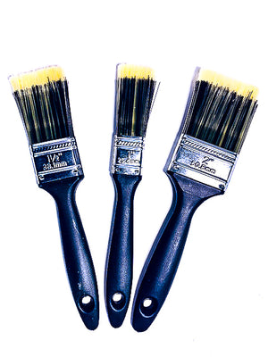Assorted Disposable Brushes (Pack of 3 sizes)