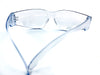 Safety glasses - (clear polycarbonate) - (impact resistant)